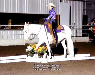 World Champion Senior Trail Mule