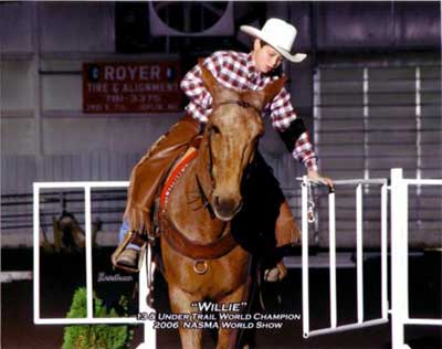 World Chamption Youth 13 and Under Mule Trail