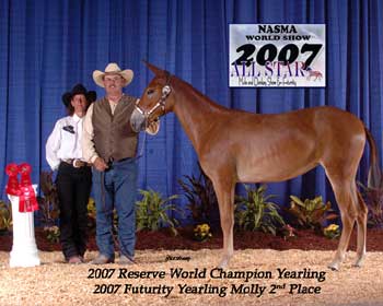 Mel & Scotty Wilson with Colonel�s Tinkerbell