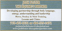 Josh Foster - The Equine's Partner