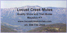 Locust Creed Mules.com
