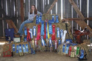 Emily Burton,4th place High Point Youth 2008